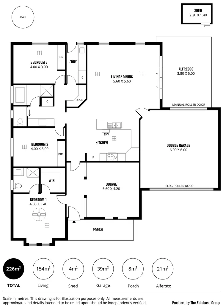 Floorplan of Homely house listing, 13 The Grove, Willunga SA 5172