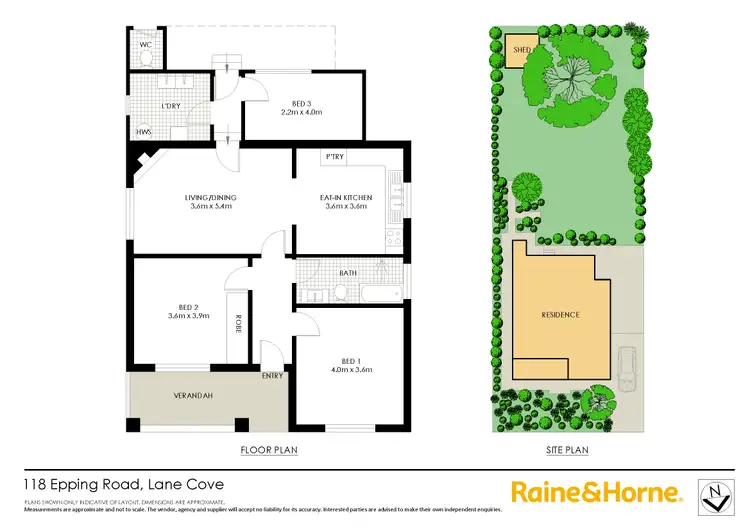 Floorplan of Homely house listing, 118 Epping Road, Lane Cove NSW 2066