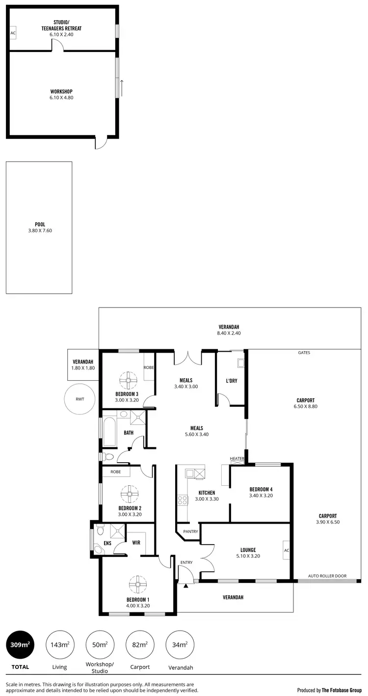 Floorplan of Homely house listing, 2 Quinn Road, Willunga SA 5172
