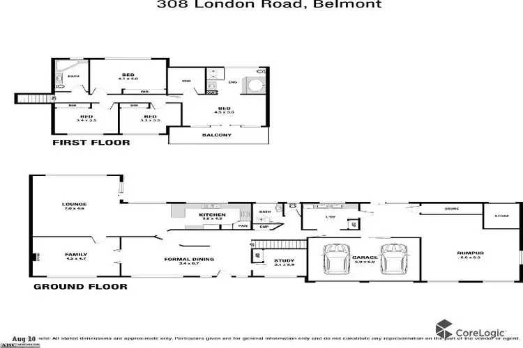 Floorplan of Homely house listing, 308 LONDON ROAD, Belmont QLD 4153