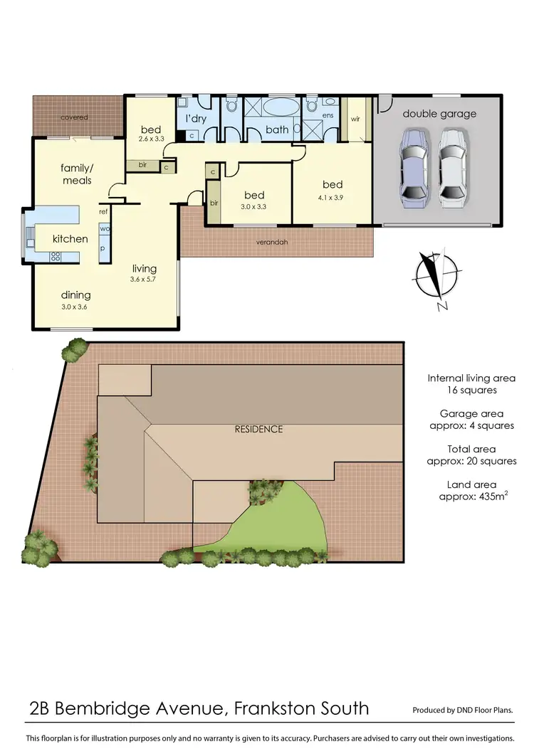 Floorplan of Homely house listing, 2b Bembridge Avenue, Frankston South VIC 3199