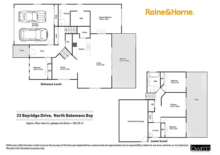 Floorplan of Homely house listing, 23 Bayridge Drive, North Batemans Bay NSW 2536