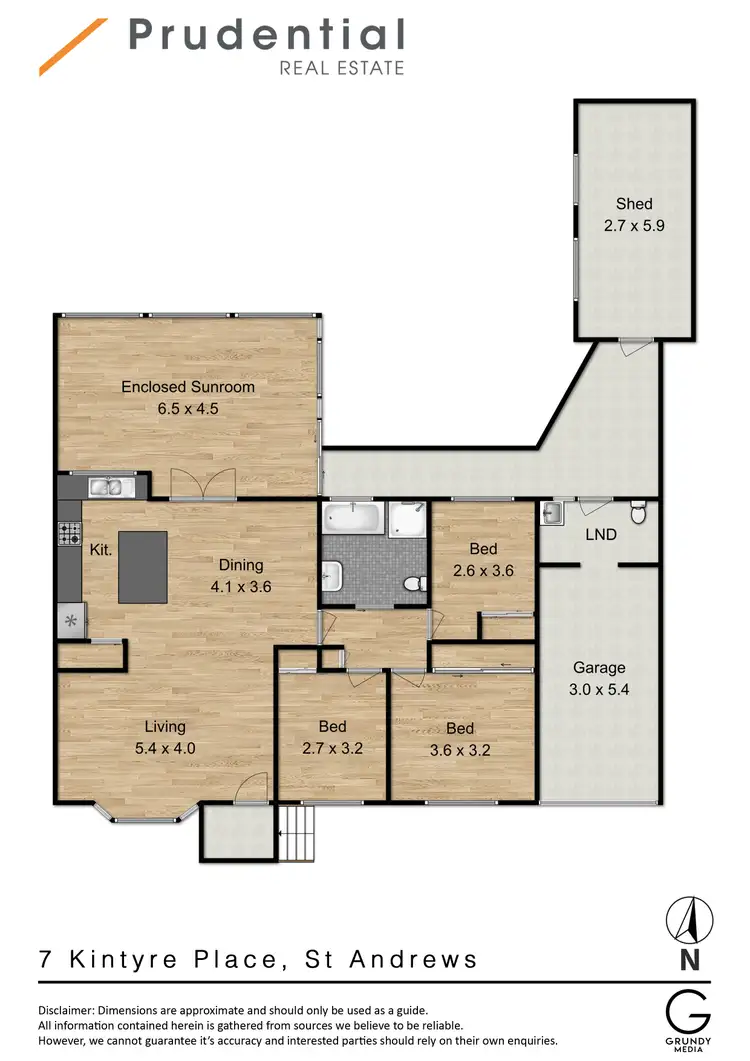 Floorplan of Homely house listing, 7 Kintyre Place, St Andrews NSW 2566