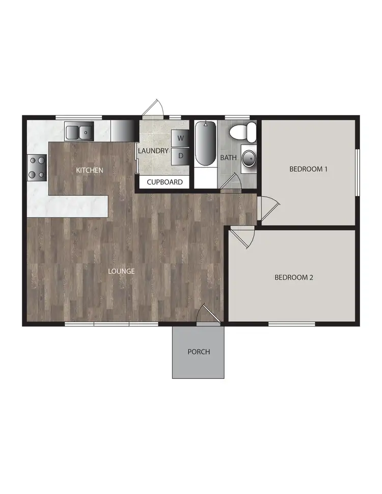 Floorplan of Homely house listing, 25 Norman Street, Toukley NSW 2263