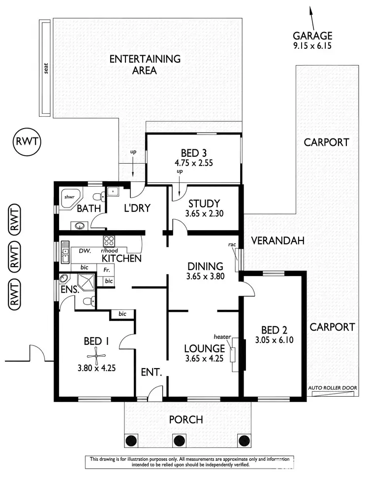 Floorplan of Homely house listing, 4 Wood Street, Kurralta Park SA 5037