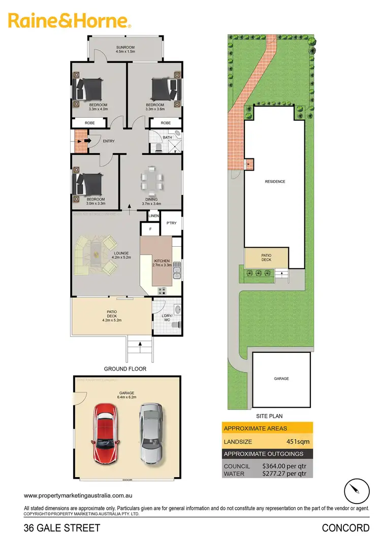 Floorplan of Homely house listing, 36 Gale Street, Concord NSW 2137