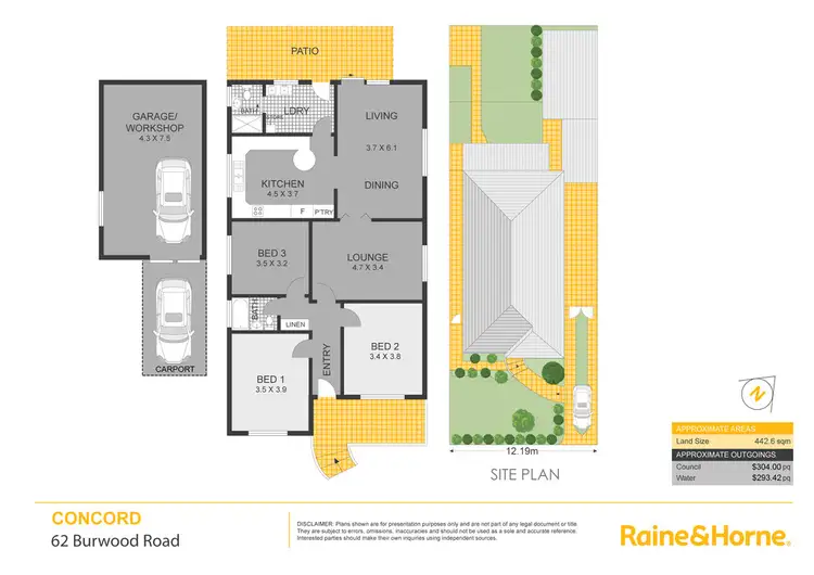 Floorplan of Homely house listing, 62 Burwood Road, Concord NSW 2137