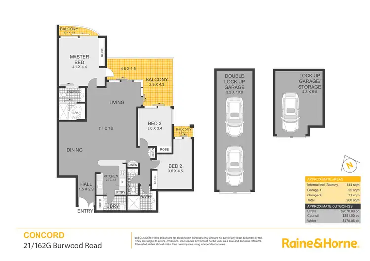 Floorplan of Homely apartment listing, 21/162G Burwood Road, Concord NSW 2137