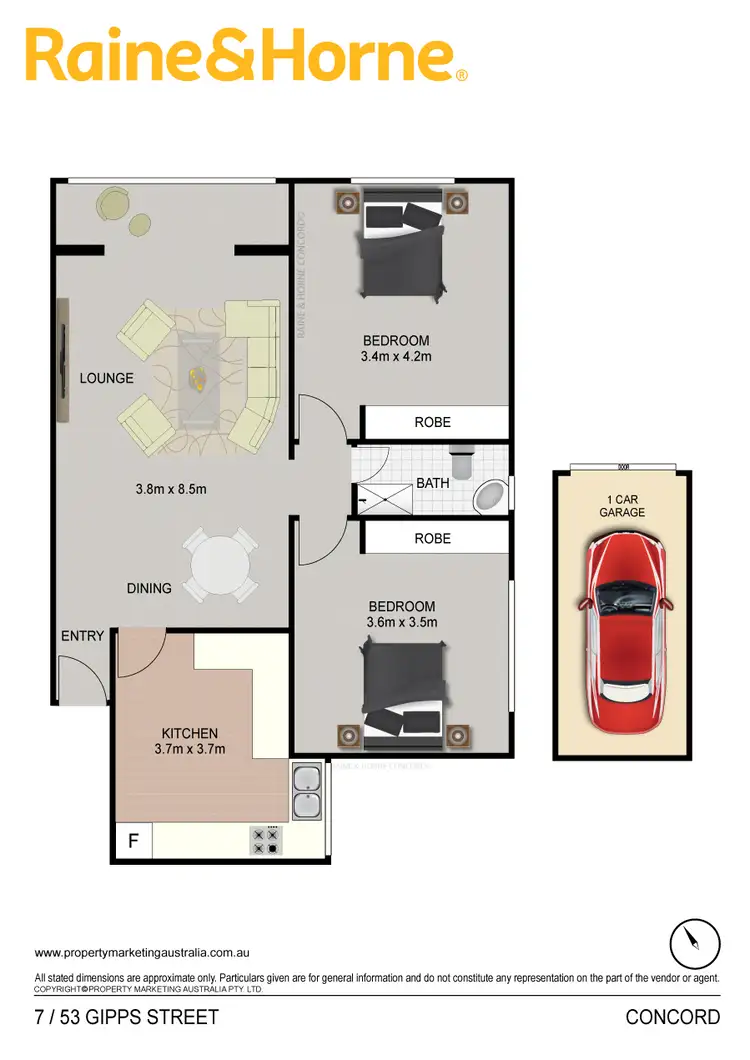 Floorplan of Homely apartment listing, 7/53 Gipps Street, Concord NSW 2137