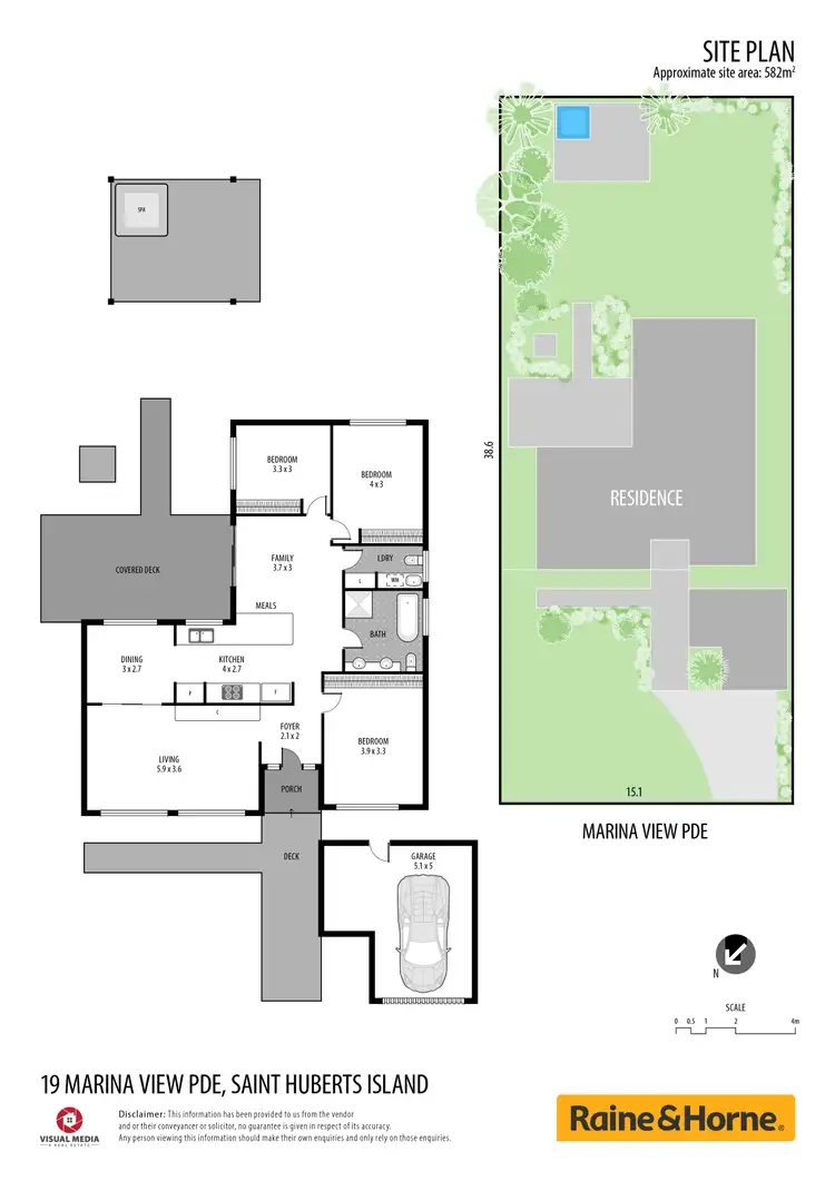Floorplan of Homely house listing, 19 Marina View Parade, St Huberts Island NSW 2257