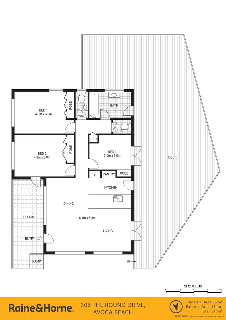 Floorplan of Homely house listing, 306 The Round Drive, Avoca Beach NSW 2251