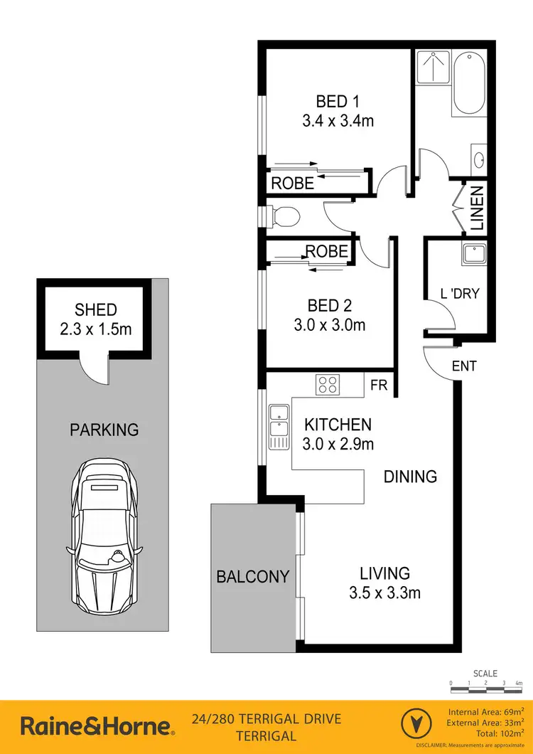 Floorplan of Homely unit listing, 24/280 Terrigal Drive, Terrigal NSW 2260