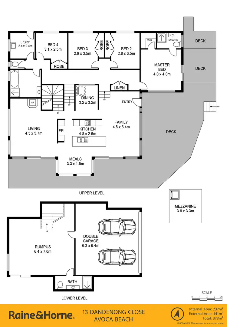 Floorplan of Homely house listing, 13 Dandenong Close, Avoca Beach NSW 2251