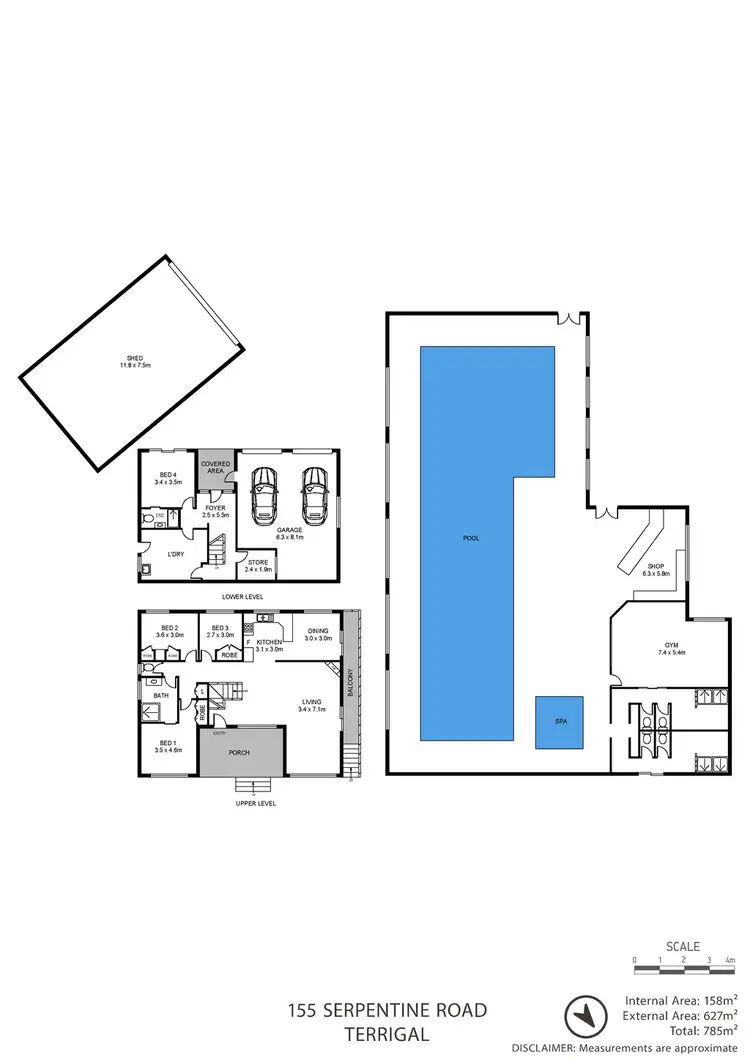 Floorplan of Homely house listing, 155 Serpentine Road, Terrigal NSW 2260