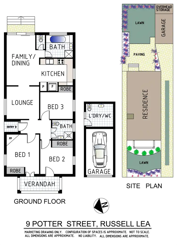 Floorplan of Homely house listing, 9 Potter Street, Russell Lea NSW 2046