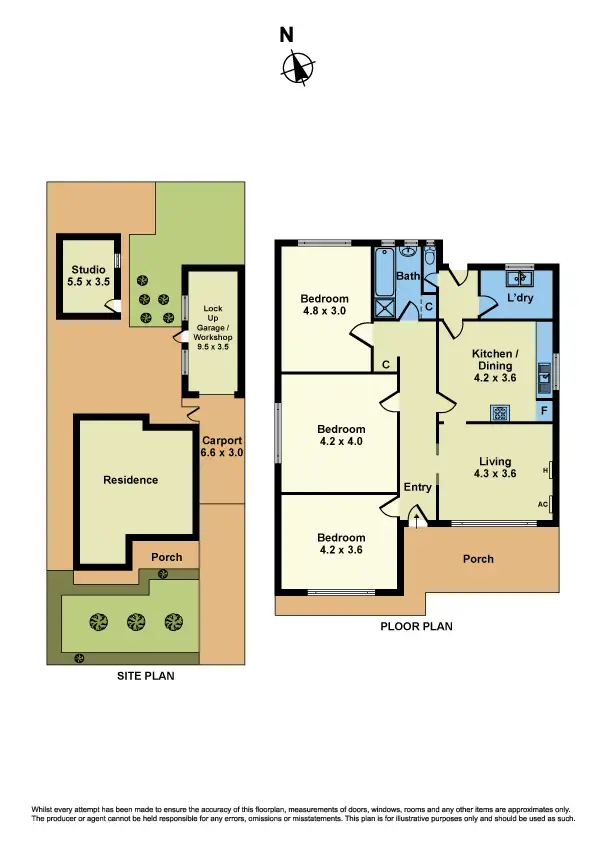 Floorplan of Homely house listing, 167 Civic Parade, Altona VIC 3018
