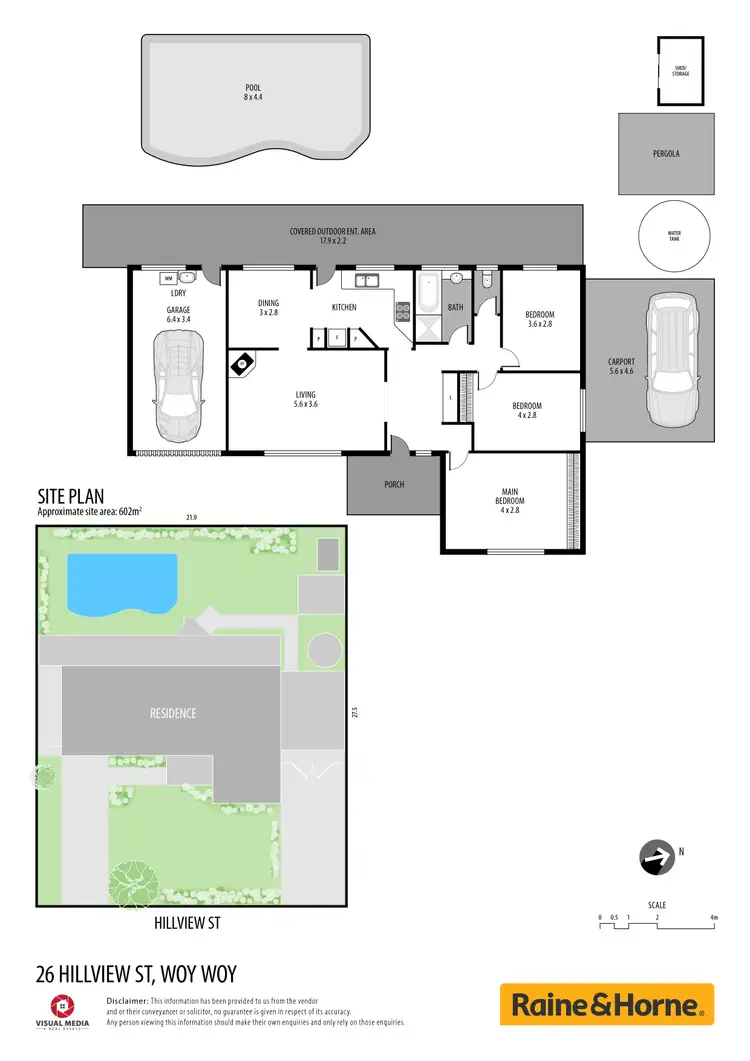 Floorplan of Homely house listing, 26 Hillview Street, Woy Woy NSW 2256