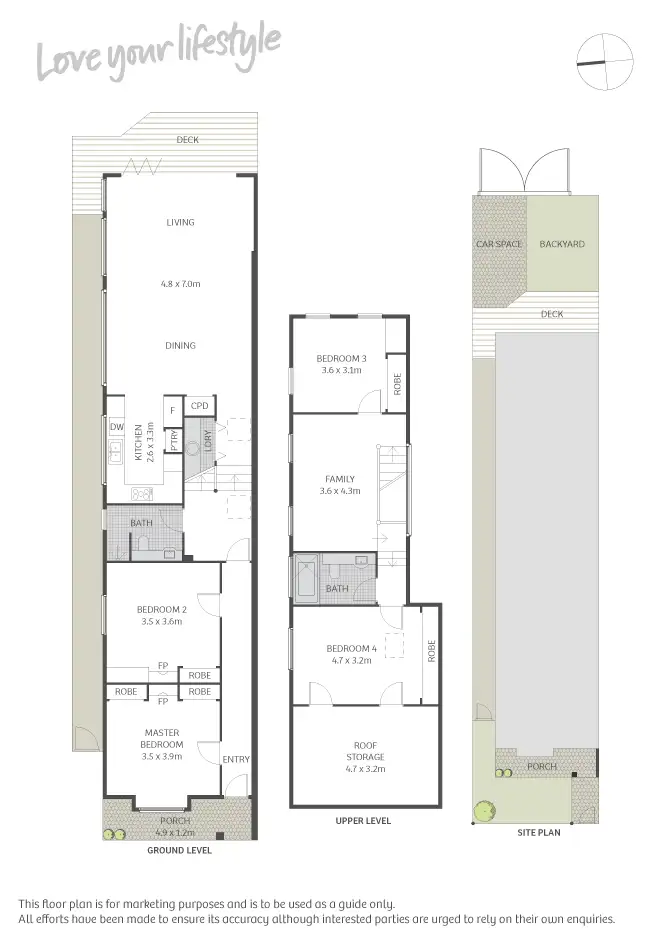 Floorplan of Homely house listing, 13 Stafford Street, Stanmore NSW 2048
