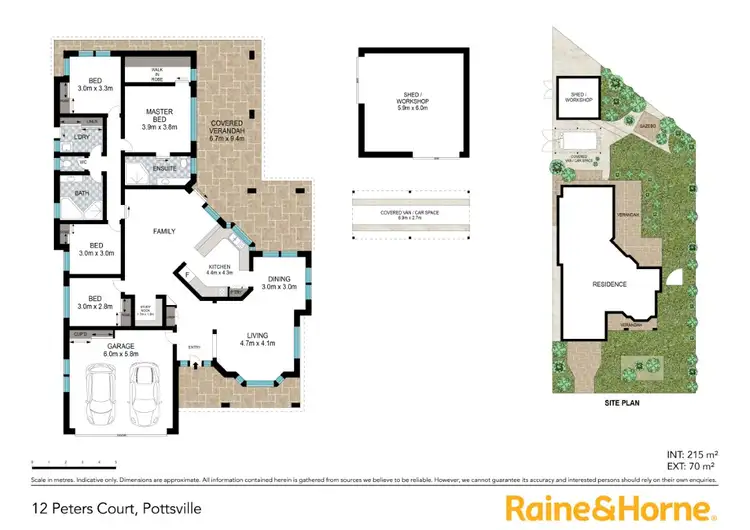 Floorplan of Homely house listing, 12 Peters Court, Pottsville NSW 2489