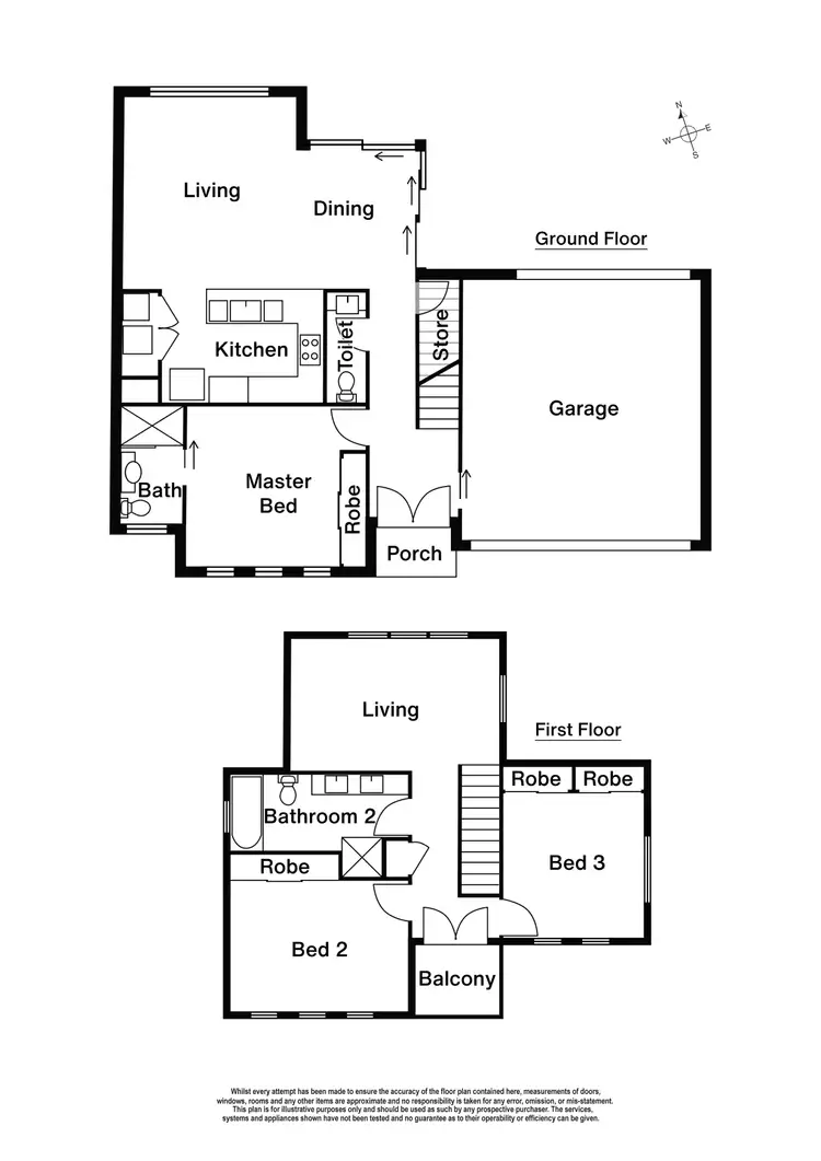 Floorplan of Homely townhouse listing, 568c Huntingdale Road, Mount Waverley VIC 3149