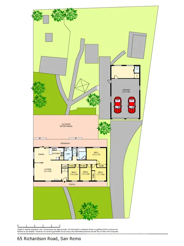 Floorplan of Homely house listing, 65 Richardson Road, San Remo NSW 2262