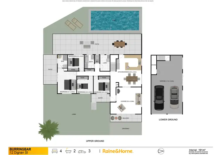 Floorplan of Homely house listing, 12 Dignan Street, Burringbar NSW 2483