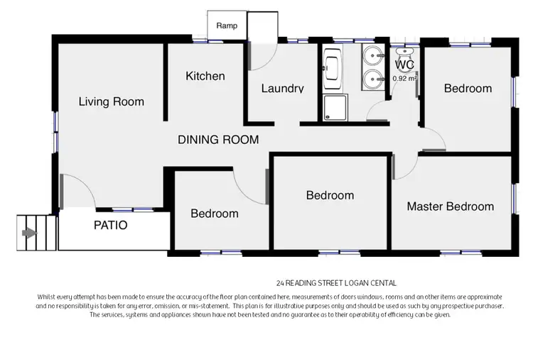 Floorplan of Homely house listing, 24 READING STREET, Logan Central QLD 4114