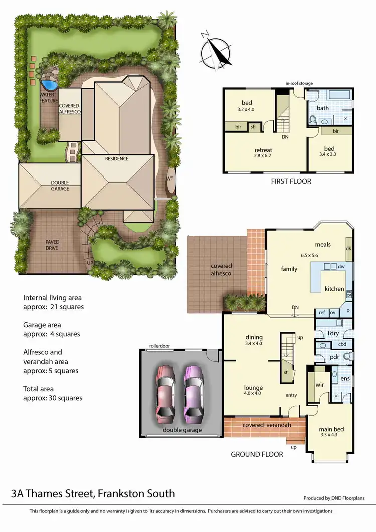 Floorplan of Homely house listing, 3A Thames Street, Frankston South VIC 3199