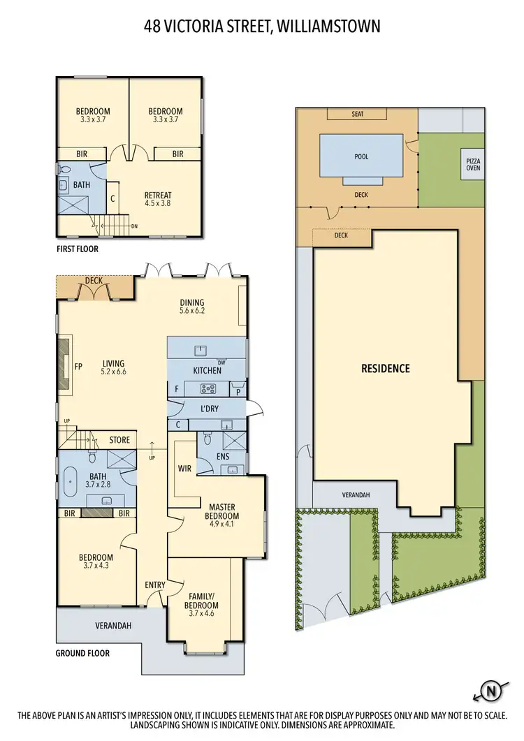 Floorplan of Homely house listing, 48 Victoria Street, Williamstown VIC 3016