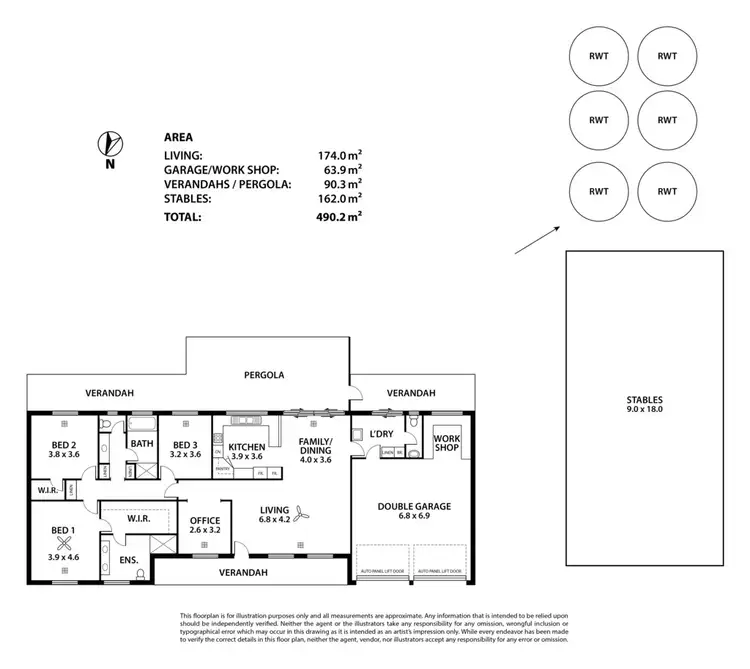 Floorplan of Homely house listing, 112 Trainers Way, Strathalbyn SA 5255