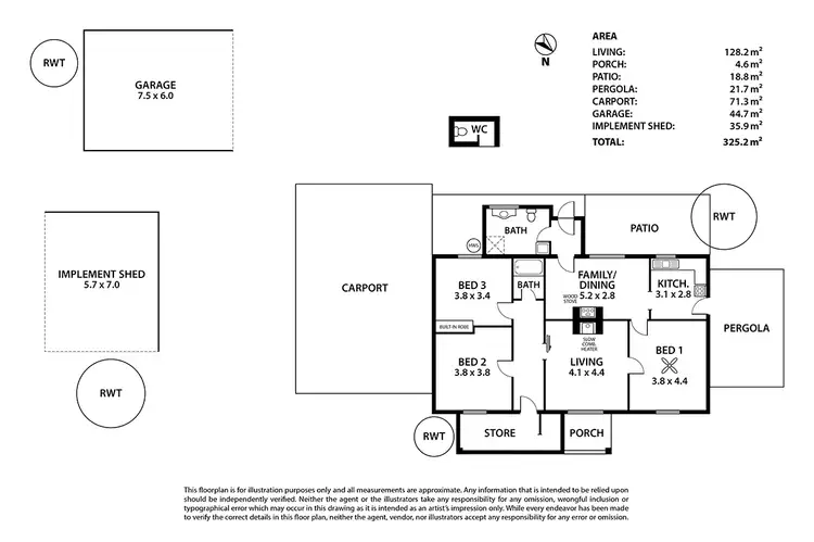 Floorplan of Homely house listing, 648B Bugle Range Road, Bugle Ranges SA 5251