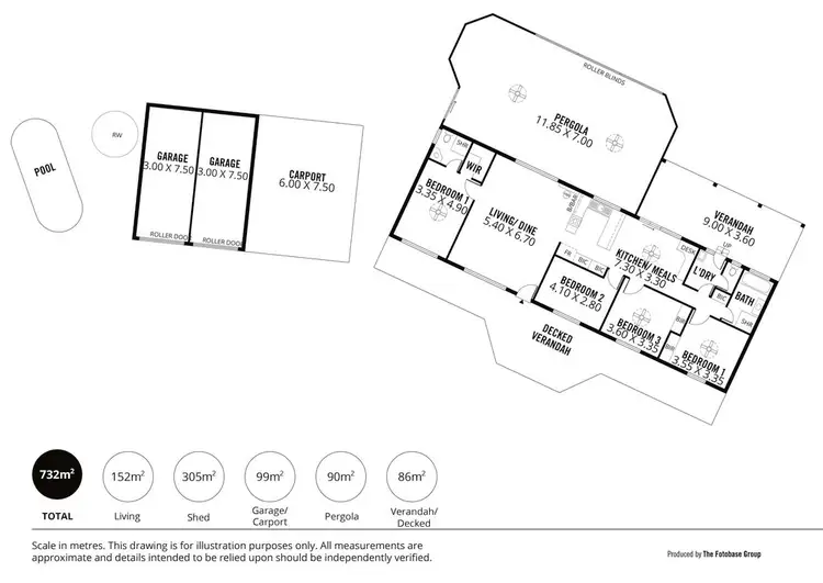 Floorplan of Homely other listing, 107 Burwood Road, Wistow SA 5251