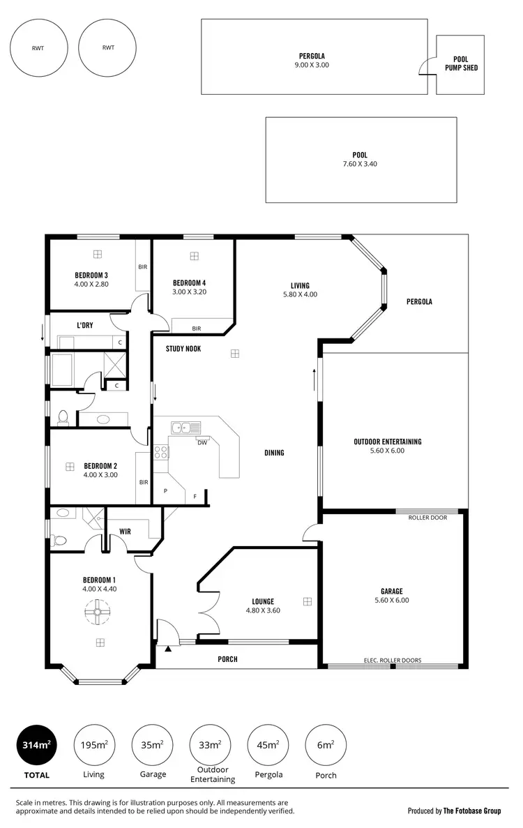 Floorplan of Homely house listing, 61 Hampden Way, Strathalbyn SA 5255