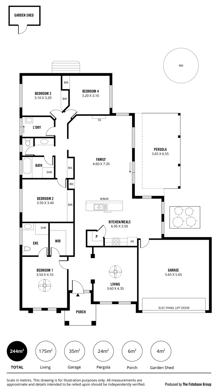 Floorplan of Homely house listing, 35 Braemar Drive, Strathalbyn SA 5255