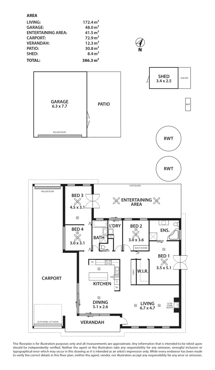 Floorplan of Homely house listing, 26 Sullivan Road, Strathalbyn SA 5255