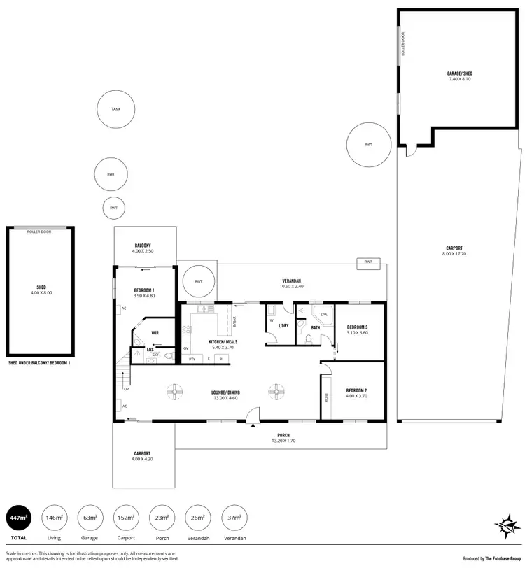 Floorplan of Homely house listing, 37 Bayview Road, Clayton Bay SA 5256