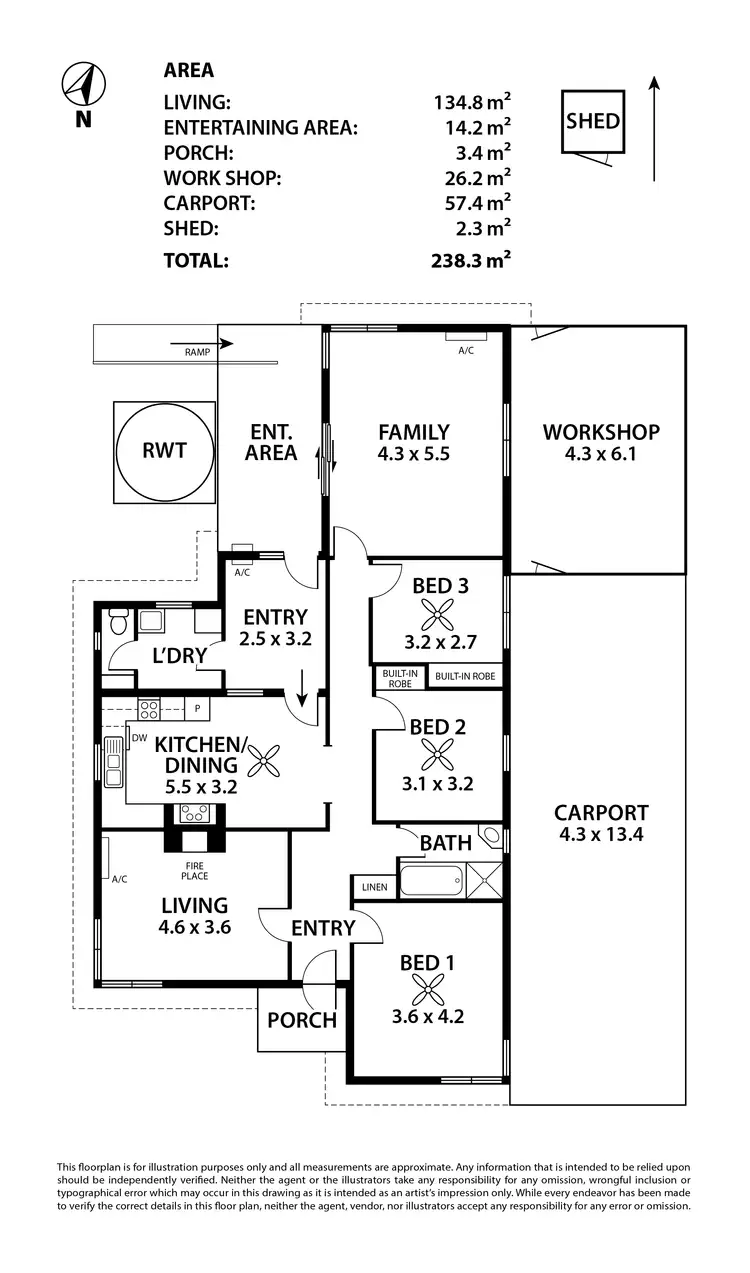 Floorplan of Homely house listing, 14 Jackson Avenue, Strathalbyn SA 5255