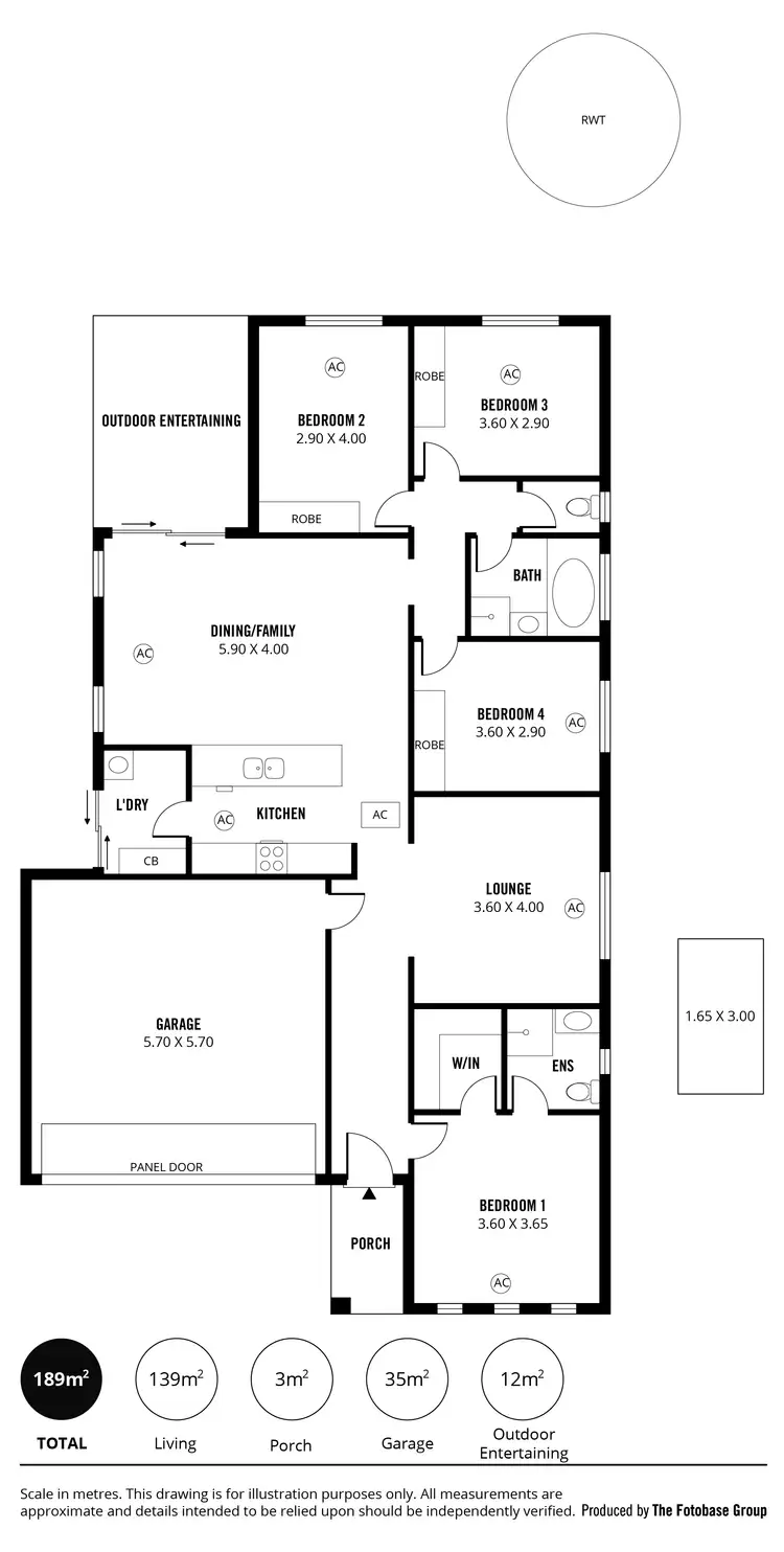 Floorplan of Homely house listing, 5 Matthew Street, Strathalbyn SA 5255