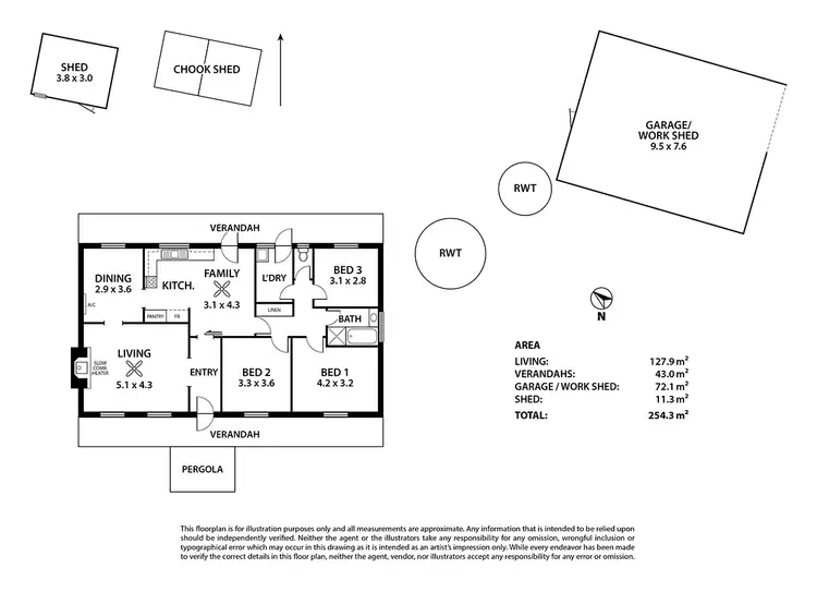 Floorplan of Homely house listing, 25 Westbourne Street, Langhorne Creek SA 5255