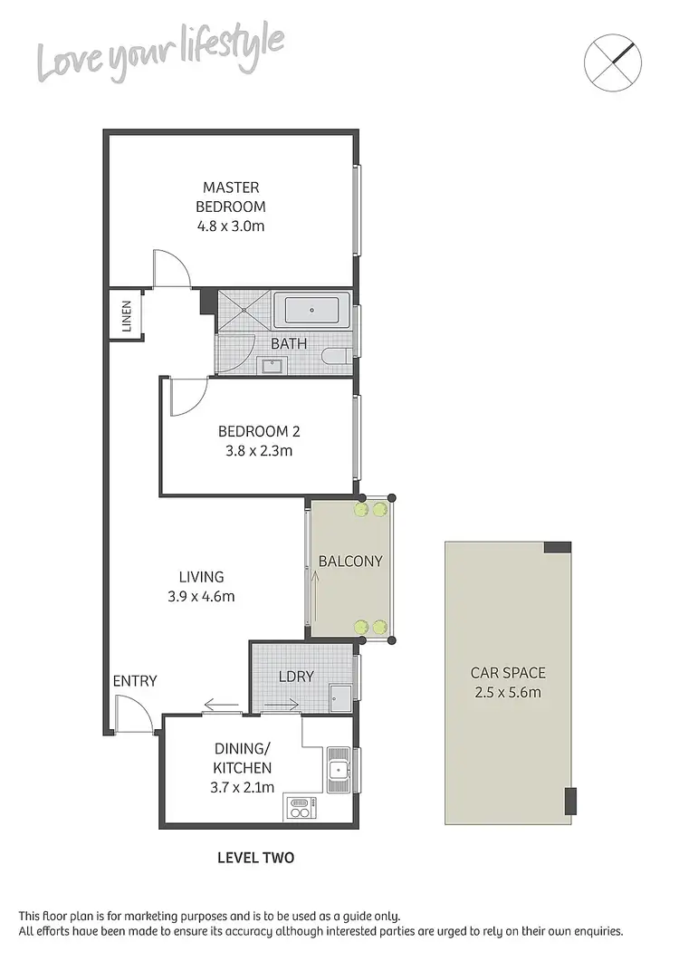 Floorplan of Homely apartment listing, 7/134 The Boulevarde, Dulwich Hill NSW 2203