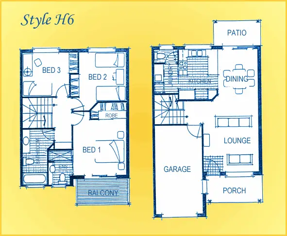 Floorplan of Homely townhouse listing, 333 Colburn Avenue, Victoria Point QLD 4165