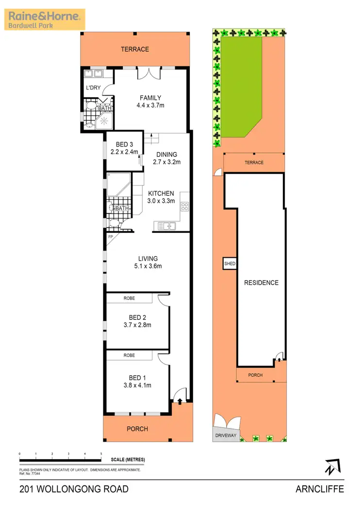 Floorplan of Homely house listing, 201 Wollongong Road, Arncliffe NSW 2205