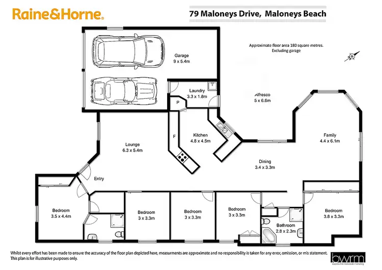 Floorplan of Homely house listing, 79 Maloneys Drive, Maloneys Beach NSW 2536