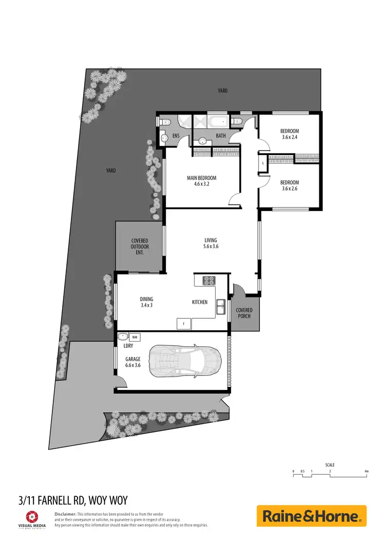 Floorplan of Homely villa listing, 3/11 Farnell Road, Woy Woy NSW 2256