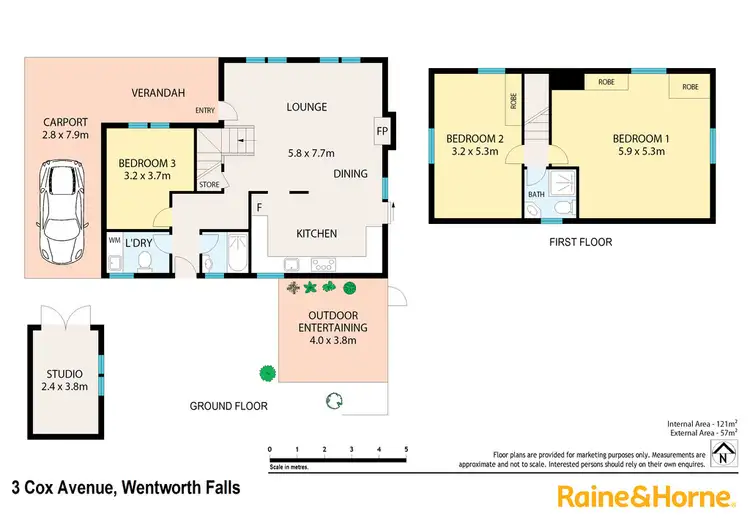 Floorplan of Homely house listing, 3 Cox Avenue, Wentworth Falls NSW 2782