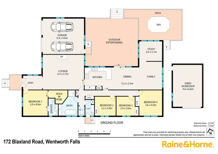 Floorplan of Homely house listing, 172 Blaxland Road, Wentworth Falls NSW 2782