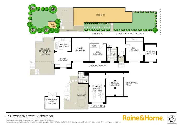 Floorplan of Homely house listing, 67 Elizabeth Street, Artarmon NSW 2064