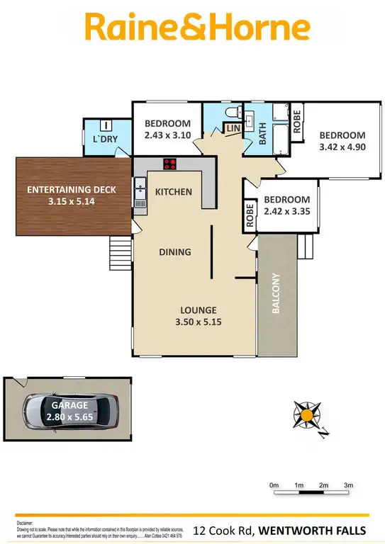 Floorplan of Homely house listing, 12 Cook Road, Wentworth Falls NSW 2782
