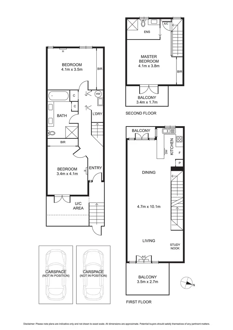 Floorplan of Homely house listing, 3/46-52 Dow Street, South Melbourne VIC 3205