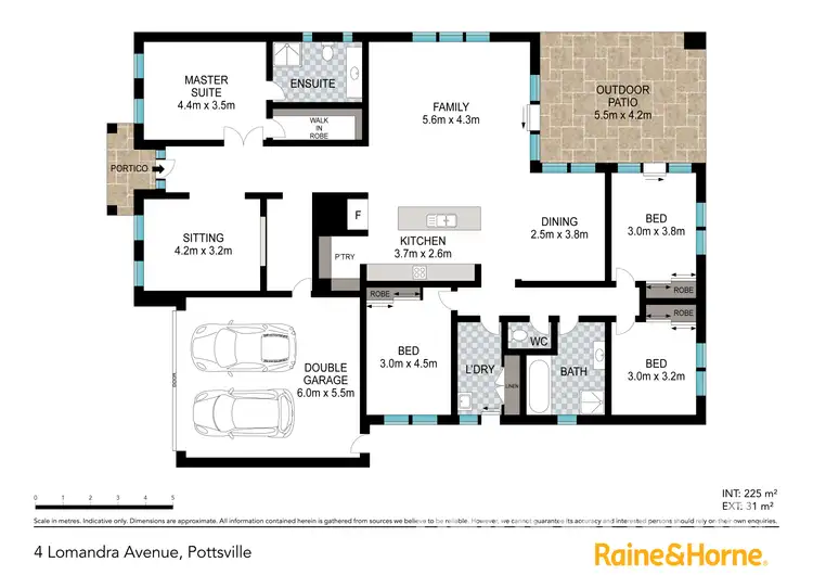 Floorplan of Homely house listing, 4 Lomandra Avenue, Pottsville NSW 2489